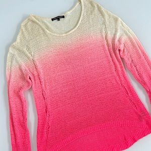 Pink ombré sweater